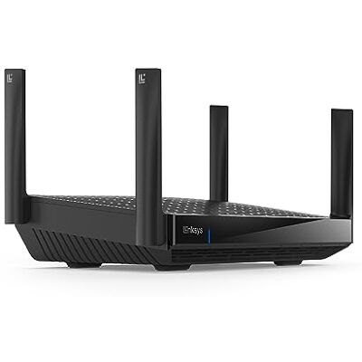 Linksys Router Mesh WiFi 6E, tribanda Hydray Pro 6E, enrutador inalámbrico de 8 flujos, Banda de 6 GHz, hasta 6.6 Gbps, Cobertura de 250 m², más de 55 Dispositivos Linksys Router Mesh WiFi 6E, tribanda Hydray Pro 6E, enrutador inalámbrico de 8 flujos, Banda de 6 GHz, hasta 6.6 Gbps, Cobertura de 250 m², más de 55 Dispositivos