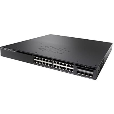 Cisco Systems Switch de Red Catalyst 3650-24PD-S, 24 Puertos GbE PoE+, 2 Enlaces ascendentes de 10 G y 2 de 1 G, Fuente de alimentación de 640 WCA, 1 RU, garantía Limitada de por Vida (WS-C3650-24PD-S) Cisco Systems Switch de Red Catalyst 3650-24PD-S, 24 Puertos GbE PoE+, 2 Enlaces ascendentes de 10 G y 2 de 1 G, Fuente de alimentación de 640 WCA, 1 RU, garantía Limitada de por Vida (WS-C3650-24PD-S)