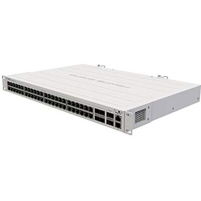 MikroTik Crs354-48G-4s+2q+rm Switch L3 48 X 10/100/1000 + 4 X 10 Gigabit Sfp+ + 2 X 40 Gigabit Qsfp+ Desktop, An Rack Montierbar (crs354-48g- MikroTik Crs354-48G-4s+2q+rm Switch L3 48 X 10/100/1000 + 4 X 10 Gigabit Sfp+ + 2 X 40 Gigabit Qsfp+ Desktop, An Rack Montierbar (crs354-48g-