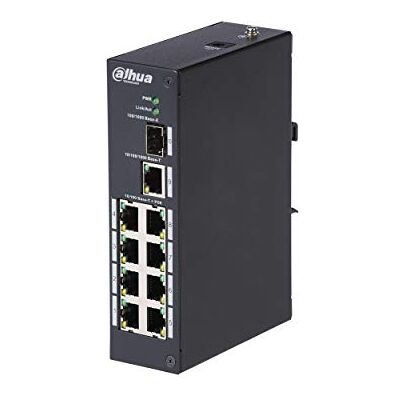 Dahua Switch Industriale PoE 8 Porte + SFP 96W Hi-PoE PFS3110-8ET-96 Dahua Switch Industriale PoE 8 Porte + SFP 96W Hi-PoE PFS3110-8ET-96