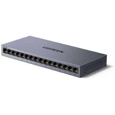 UGREEN Switch Gigabit 16 Puertos Velocidad Automática de 10/100/1000 Mbps UGREEN Switch Gigabit 16 Puertos Velocidad Automática de 10/100/1000 Mbps