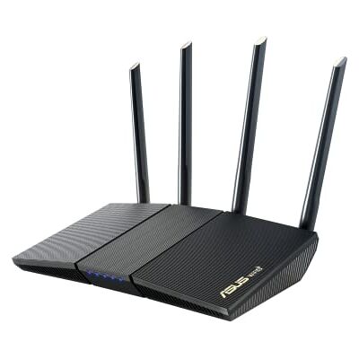 Asus AX1800S Gigabit Ethernet de doble banda 2,4 GHz / 5 GHz router inalámbrico negro Asus AX1800S Gigabit Ethernet de doble banda 2,4 GHz / 5 GHz router inalámbrico negro