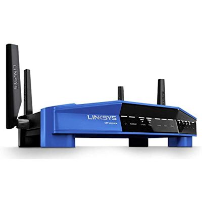 Linksys WRT AC3200 Open Source Banda Dual Gigabit Smart Wireless Router con mu-mimo, Tri-Stream 160 (wrt3200acm), AC3201 Linksys WRT AC3200 Open Source Banda Dual Gigabit Smart Wireless Router con mu-mimo, Tri-Stream 160 (wrt3200acm), AC3201