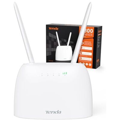 Tenda 4G06 Router 4G SIM, Volte Cat 4 Wireless N300 to 300Mbps Tenda 4G06 Router 4G SIM, Volte Cat 4 Wireless N300 to 300Mbps