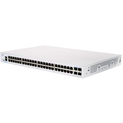 Cisco Systems Business CBS250-48T-4G Smart Switch 48 puertos GE 4x1G SFP Protección limitada de por vida (CBS250-48T-4G) Cisco Systems Business CBS250-48T-4G Smart Switch 48 puertos GE 4x1G SFP Protección limitada de por vida (CBS250-48T-4G)