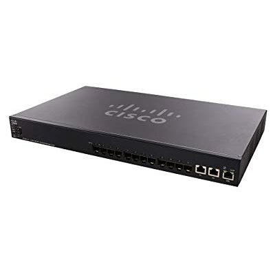 Cisco Systems Switch administrado apilable SX550X-12F de con 12 Puertos 10 Gigabit Ethernet (GbE), 10 Puertos 10GBase-T más 2 SPF+ de combinación de 10 G, protección Limitada de por Vida (SX550X-12F-K9-EU) Cisco Systems Switch administrado apilable SX550X-12F de con 12 Puertos 10 Gigabit Ethernet (GbE), 10 Puertos 10GBase-T más 2 SPF+ de combinación de 10 G, protección Limitada de por Vida (SX550X-12F-K9-EU)
