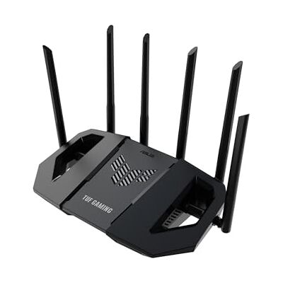 Asus TUF Gaming BE6500 Router WiFi 7 de Doble Banda Asus TUF Gaming BE6500 Router WiFi 7 de Doble Banda