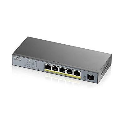 Zyxel GS1350-6HP-EU0101F Switch Gestionado L2 Gigabit Ethernet (10/100/1000) Gris PoE Zyxel GS1350-6HP-EU0101F Switch Gestionado L2 Gigabit Ethernet (10/100/1000) Gris PoE