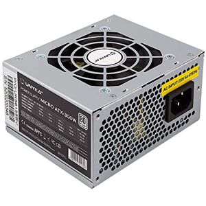 Unykach Fuente de Alimentación SFX 300W con Eficiencia Energética del 85%, Filtro Activo Corrector del Factor de Potencia (APFC) y Ventilador Ultra Silencioso de 80 mm Unykach Fuente de Alimentación SFX 300W con Eficiencia Energética del 85%, Filtro Activo Corrector del Factor de Potencia (APFC) y Ventilador Ultra Silencioso de 80 mm