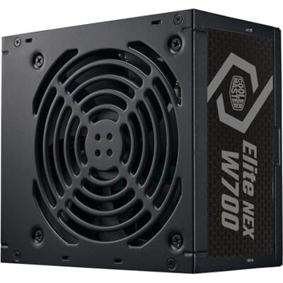 Cooler Master Elite NEX White 700 unidad de fuente de alimentación 700 W 24-pin ATX ATX Negro Cooler Master Elite NEX White 700 unidad de fuente de alimentación 700 W 24-pin ATX ATX Negro