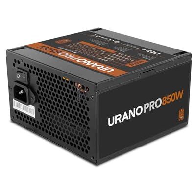 Xtreme URANO Pro 850W 80 Plus Bronze–Fuente de Alimentación ATX, Ventilador Silencioso 120 mm PWM, Protección Integral (OVP, UVP, OPP, SCP, OTP), PFC Activo, Cables Planos Largos, Negro Xtreme URANO Pro 850W 80 Plus Bronze–Fuente de Alimentación ATX, Ventilador Silencioso 120 mm PWM, Protección Integral (OVP, UVP, OPP, SCP, OTP), PFC Activo, Cables Planos Largos, Negro