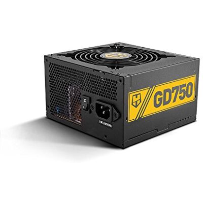 Xtreme GD 750 -NXHUMMER750GD- Fuente de Alimentación 750W, certificado 80 PLUS Gold, ventilador 120mm ultra silencioso, compatible ATX12V, entrada 230W, color negro Xtreme GD 750 -NXHUMMER750GD- Fuente de Alimentación 750W, certificado 80 PLUS Gold, ventilador 120mm ultra silencioso, compatible ATX12V, entrada 230W, color negro
