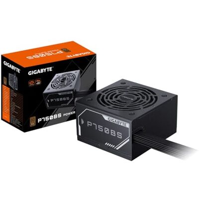 Gigabyte Fuente de alimentación estándar de 750 W ATX 12 V P750BS 80 Plus Bronze Gigabyte Fuente de alimentación estándar de 750 W ATX 12 V P750BS 80 Plus Bronze