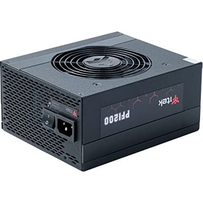 Itek Fuente de alimentación PF1200 EVO: 1200 W, 80Plus Platinum, Ventilador FDB de 12 cm, condensadores japoneses, Modular Itek Fuente de alimentación PF1200 EVO: 1200 W, 80Plus Platinum, Ventilador FDB de 12 cm, condensadores japoneses, Modular