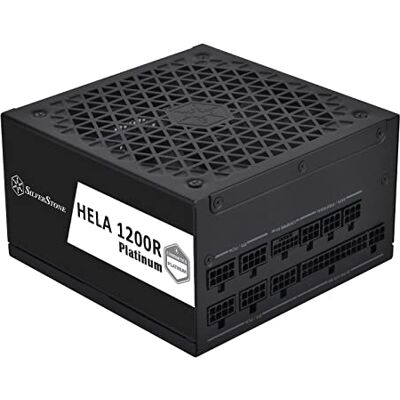 Silverstone Technology HELA 1200R Platinum ATX 3.0 / PCIe Gen 5 1200W Fuente de alimentación Totalmente Modular, SST-HA1200R-PM Silverstone Technology HELA 1200R Platinum ATX 3.0 / PCIe Gen 5 1200W Fuente de alimentación Totalmente Modular, SST-HA1200R-PM