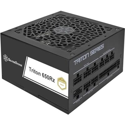 Silverstone Triton 650Rz Fuente de alimentación ATX Cybenetics Gold 650W ATX 3.1 y PCIe 5 Totalmente Modular, SST-TR650R-GM Silverstone Triton 650Rz Fuente de alimentación ATX Cybenetics Gold 650W ATX 3.1 y PCIe 5 Totalmente Modular, SST-TR650R-GM