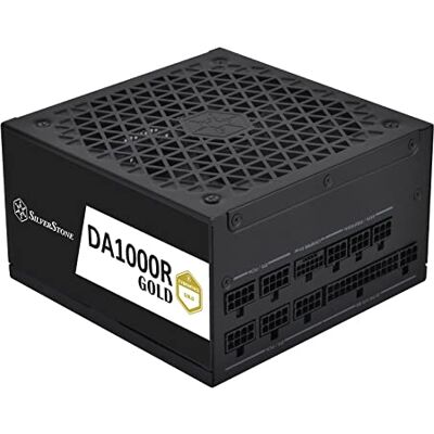 Silverstone Technology Decathlon DA1000R Gold Cybenetics Gold 1000W PCIe 5.0 Fuente de alimentación Totalmente Modular ATX 3.0, SST-DA1000R-GM Silverstone Technology Decathlon DA1000R Gold Cybenetics Gold 1000W PCIe 5.0 Fuente de alimentación Totalmente Modular ATX 3.0, SST-DA1000R-GM