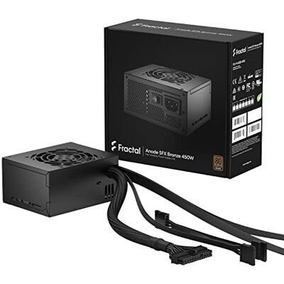 Fractal Design Anode SFX Bronze 80+ Certified Quiet 450W Power Supply Fractal Design Anode SFX Bronze 80+ Certified Quiet 450W Power Supply