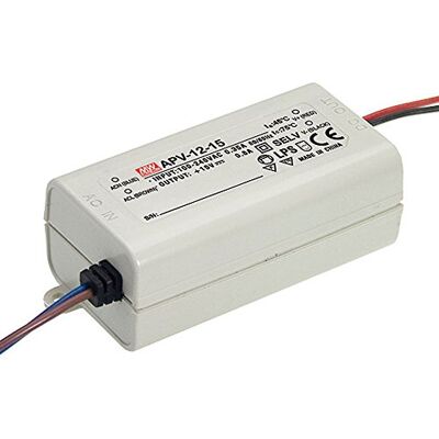 MEAN WELL 12W Blanco unidad de Fuente de alimentación (12 W, 90 264, 5%, 47 63, 20 ms, 82%) MEAN WELL 12W Blanco unidad de Fuente de alimentación (12 W, 90 264, 5%, 47 63, 20 ms, 82%)