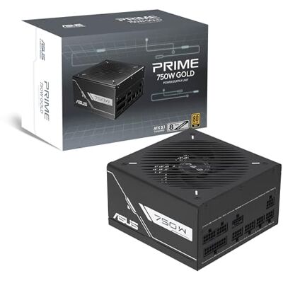 Asus Prime 750W Gold Black Edition Fuente de Alimentación Asus Prime 750W Gold Black Edition Fuente de Alimentación