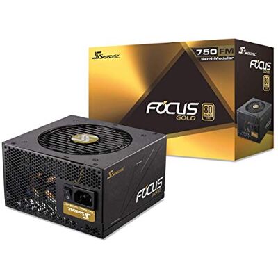 Seasonic Focus Gold 750 unidad de Fuente de alimentación (750 W, 100 240 V, 50 60 Hz, 5 10 A, 100 W, 744 W) Seasonic Focus Gold 750 unidad de Fuente de alimentación (750 W, 100 240 V, 50 60 Hz, 5 10 A, 100 W, 744 W)