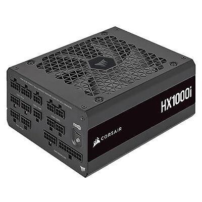 Corsair Hx1000i Alimentatore Per Computer 1000 W 24-Pin Atx Atx Nero (1000w Hx1000i V2 Psu) Corsair Hx1000i Alimentatore Per Computer 1000 W 24-Pin Atx Atx Nero (1000w Hx1000i V2 Psu)