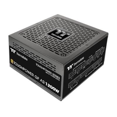 Thermaltake Toughpower GF A3 1200W Fuente de Alimentación ATX 3.1 80 Plus Gold PCIe Gen 5.1 12V-2x6 Totalmente Modular Ventilador Ultra Silencioso Negro Thermaltake Toughpower GF A3 1200W Fuente de Alimentación ATX 3.1 80 Plus Gold PCIe Gen 5.1 12V-2x6 Totalmente Modular Ventilador Ultra Silencioso Negro