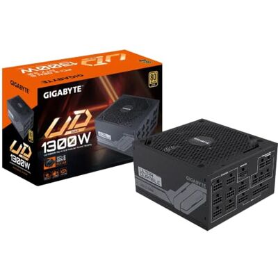 Fuente de Alimentación Gigabyte UD1300GM PG5 1300 W 80 Plus Gold Fuente de Alimentación Gigabyte UD1300GM PG5 1300 W 80 Plus Gold