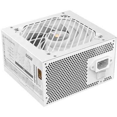 Mars Gaming MPB650SI, Fuente Alimentación PC ATX 650W, 7 Años Garantía, 80Plus Bronze 230V, 90% Eficiencia, Ventilador SI Extreme Silence con Núcleo de Cobre, Tecnologías AI2-RPM, DC-DC y SMD, Blanco Mars Gaming MPB650SI, Fuente Alimentación PC ATX 650W, 7 Años Garantía, 80Plus Bronze 230V, 90% Eficiencia, Ventilador SI Extreme Silence con Núcleo de Cobre, Tecnologías AI2-RPM, DC-DC y SMD, Blanco