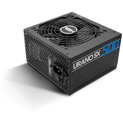 Xtreme NOX Urano SX 500 NXURSX500 Fuente de Alimentación (500 W), Color Negro Xtreme NOX Urano SX 500 NXURSX500 Fuente de Alimentación (500 W), Color Negro