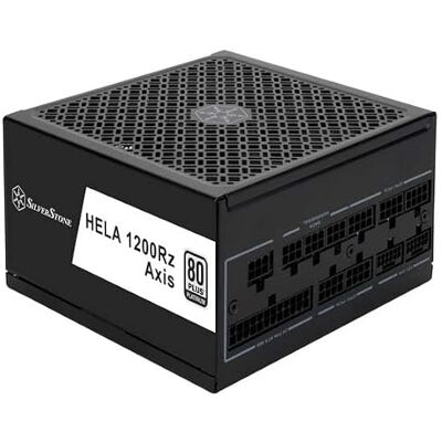 Silverstone HELA 1200Rz Axis Fuente de alimentación ATX 80 Plus Platinum 1200W ATX 3.1 y PCIe 5 Totalmente Modular, SST-HA1200R-PMA Silverstone HELA 1200Rz Axis Fuente de alimentación ATX 80 Plus Platinum 1200W ATX 3.1 y PCIe 5 Totalmente Modular, SST-HA1200R-PMA