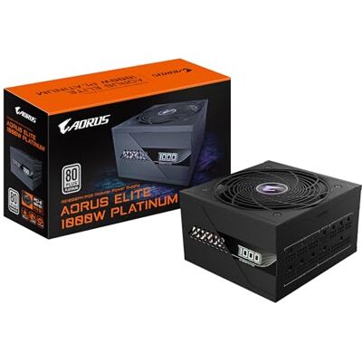 GIGABYTE GP-AE1000PM PG5 PCIe5.1 Ready ATX3.1-1000W 80 Plus Platinum Certified Fuente de alimentación Totalmente Modular GIGABYTE GP-AE1000PM PG5 PCIe5.1 Ready ATX3.1-1000W 80 Plus Platinum Certified Fuente de alimentación Totalmente Modular
