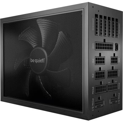 be quiet! Dark Power Pro 13 1300 W Fuente de alimentacion, ATX 3.0, 80 Plus® Titanium, Control Totalmente Digital, Ventilador Silent Wings, ATX 3.0 Totalmente Compatible con GPU PCIe 5.0, BN331 be quiet! Dark Power Pro 13 1300 W Fuente de alimentacion, ATX 3.0, 80 Plus® Titanium, Control Totalmente Digital, Ventilador Silent Wings, ATX 3.0 Totalmente Compatible con GPU PCIe 5.0, BN331