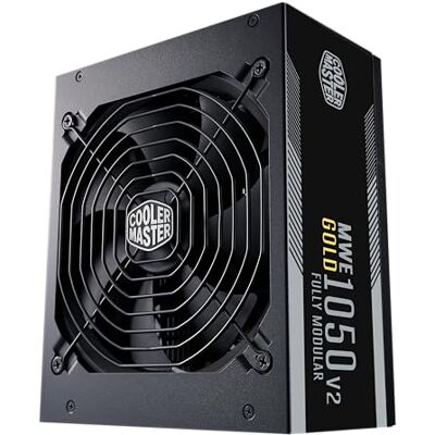 Cooler Master MWE Gold 1050 V2 ATX 3.0 Fuente de Alimentación Modular (Enchufe UE) – Soporte ATX 3.0, 80 PLUS Gold 1050W, Cables Planos, Ventilador FDB 140mm, Alto Umbral Temperatura, 10 Años Garantía Cooler Master MWE Gold 1050 V2 ATX 3.0 Fuente de Alimentación Modular (Enchufe UE) – Soporte ATX 3.0, 80 PLUS Gold 1050W, Cables Planos, Ventilador FDB 140mm, Alto Umbral Temperatura, 10 Años Garantía