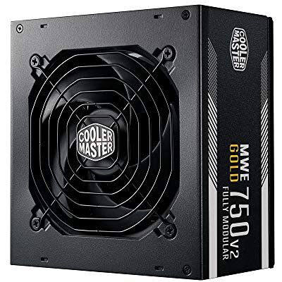 Cooler Master MWE 750 Gold V2 Fuente de Alimentación 750W Modular (Enchufe EU), 80 PLUS Gold, Cableado Negro Plano, Ventilador HDB 120 mm, Umbral de Alta Temperatura 5 Años de Garantía Cooler Master MWE 750 Gold V2 Fuente de Alimentación 750W Modular (Enchufe EU), 80 PLUS Gold, Cableado Negro Plano, Ventilador HDB 120 mm, Umbral de Alta Temperatura 5 Años de Garantía