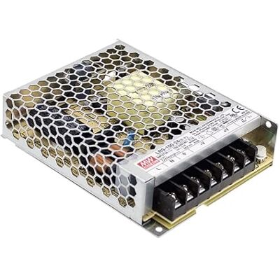 MEAN WELL MeanWell Fuente de alimentacion 100W 24V 4.5A Enclosed LRS-100-24 Power Supply AC/DC MEAN WELL MeanWell Fuente de alimentacion 100W 24V 4.5A Enclosed LRS-100-24 Power Supply AC/DC