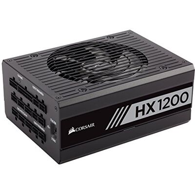 Corsair HX1200 1200W ATX Negro unidad de Fuente de alimentación (1200 W, 100 240, 47 63, 150 W, 1200 W, 150 W) Corsair HX1200 1200W ATX Negro unidad de Fuente de alimentación (1200 W, 100 240, 47 63, 150 W, 1200 W, 150 W)