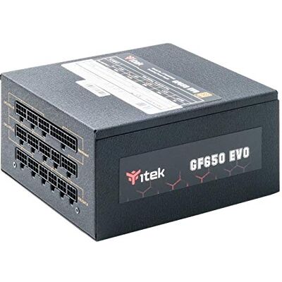 Itek Fuente de alimentación GF650 EVO 650 W ATX Ventilador Fdb 12 cm Active Fdb 80plus Itek Fuente de alimentación GF650 EVO 650 W ATX Ventilador Fdb 12 cm Active Fdb 80plus