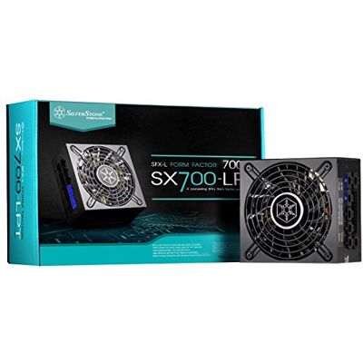 Silverstone SST-SX700-LPT Strider SFX-L Series, Fuente de alimentación 700W 80 Plus Platino, Baja sonoridad 120mm, 100% Modular Silverstone SST-SX700-LPT Strider SFX-L Series, Fuente de alimentación 700W 80 Plus Platino, Baja sonoridad 120mm, 100% Modular
