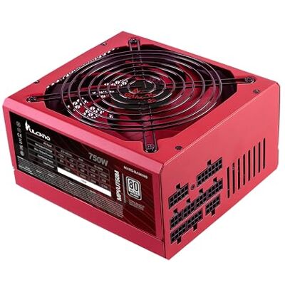 Mars Gaming MPVU750M, Fuente Alimentación Full Modular 750W ATX, 10 Años Garantía, 80Plus Silver +87% Eficiencia, Ventilador 140mm FDB con Tecnología AI-RPM, Condensadores Japoneses 105º, Rojo Mars Gaming MPVU750M, Fuente Alimentación Full Modular 750W ATX, 10 Años Garantía, 80Plus Silver +87% Eficiencia, Ventilador 140mm FDB con Tecnología AI-RPM, Condensadores Japoneses 105º, Rojo