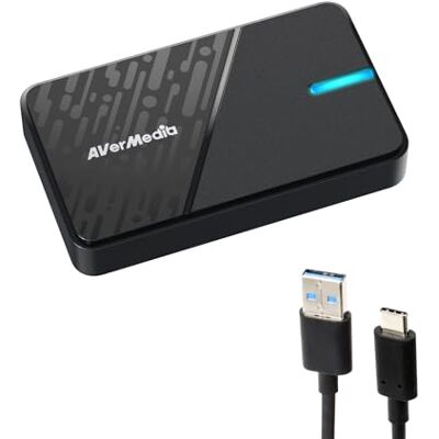 AVerMedia Tarjeta de Captura para Streaming, Paso Directo 4K60 HDR, Grabación de Vídeo 1080p60, Streaming de Juegos de Latencia Ultra Baja para Switch 2, Xbox, PS5, PC en Twitch, OBS, Win11, Mac AVerMedia Tarjeta de Captura para Streaming, Paso Directo 4K60 HDR, Grabación de Vídeo 1080p60, Streaming de Juegos de Latencia Ultra Baja para Switch 2, Xbox, PS5, PC en Twitch, OBS, Win11, Mac