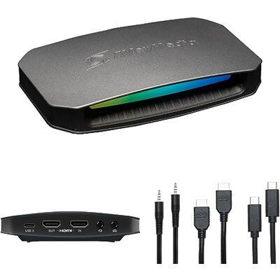 AVerMedia GC553G2 Live Gamer ULTRA 2.1 Capturadora USB 4K60, paso 4K144/1080p360, HDMI 2.1, VRR, Plug & Play, streaming PS5, Xbox, Switch, OBS, Mac, Win11 AVerMedia GC553G2 Live Gamer ULTRA 2.1 Capturadora USB 4K60, paso 4K144/1080p360, HDMI 2.1, VRR, Plug & Play, streaming PS5, Xbox, Switch, OBS, Mac, Win11