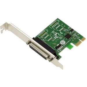 KALEA-INFORMATIQUE Tarjeta controladora PCI Express PCIe Paralelo IEEE1284 LPT con chipset ASIX. Soporte SPP ECP y Soportes Low y High Profile. KALEA-INFORMATIQUE Tarjeta controladora PCI Express PCIe Paralelo IEEE1284 LPT con chipset ASIX. Soporte SPP ECP y Soportes Low y High Profile.