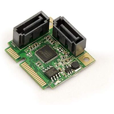 Kalea-Informatique Tarjeta Mini PCI Express SATA 3.0 - 2 Puertos - Tamaño Medio Kalea-Informatique Tarjeta Mini PCI Express SATA 3.0 - 2 Puertos - Tamaño Medio
