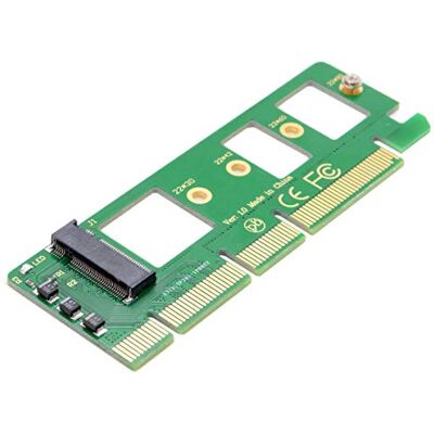 chenyang M.2 NVME a PCIe 3.0 X16 Adaptador NVME/AHCI SSD a PCI Express adaptador de tarjeta de expansión chenyang M.2 NVME a PCIe 3.0 X16 Adaptador NVME/AHCI SSD a PCI Express adaptador de tarjeta de expansión