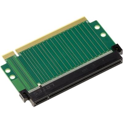 KALEA-INFORMATIQUE Straight Riser 50mm PCI Express Gen 4.0 una Ranura de expansión PCIe x16 Macho a una Hembra, con 256 GT/s de Ancho de Banda KALEA-INFORMATIQUE Straight Riser 50mm PCI Express Gen 4.0 una Ranura de expansión PCIe x16 Macho a una Hembra, con 256 GT/s de Ancho de Banda