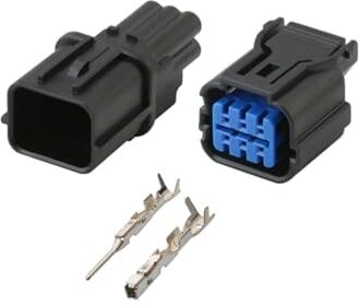 VAIGAI Yige Store Conector de Clavija de Radar de vídeo automotriz DJ7068A-0.6-11/21 de 6 Pines GC080-01120/HP281-06020/HP285-06021 (Size : 5 Sets)