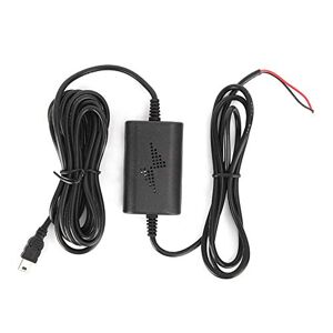 Gorgeri 12V/24V a 5V 2.5A Dash CAM Hardwire Kit - Cable de protección de bajo Voltaje USB Mini Recto Línea descendente para monitoreo de estacionamiento