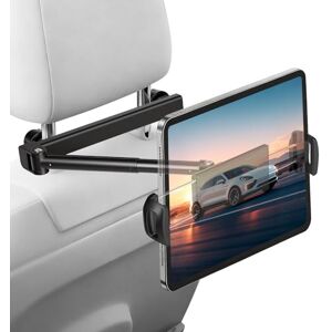 VINATO Soporte Tablet Coche para iPad, con Rotación 360°, Ajustable para Dispositivos de 4,7 a 13 Pulgadas, Sujetador para Reposacabezas, Negro VINATO Soporte Tablet Coche para iPad, con Rotación 360°, Ajustable para Dispositivos de 4,7 a 13 Pulgadas, Sujetador para Reposacabezas, Negro