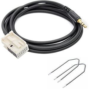 sound-way Cable Adaptador AUX IN 12 Pin, Llaves de Desmontaje con Peugeot, Citroen sound-way Cable Adaptador AUX IN 12 Pin, Llaves de Desmontaje con Peugeot, Citroen